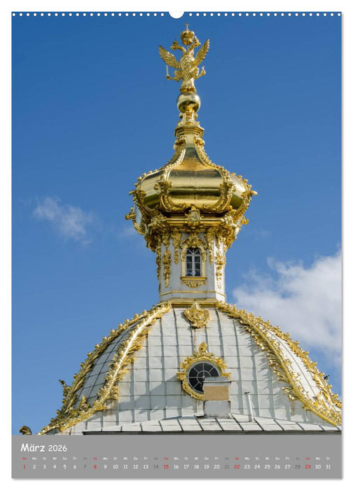 St. Peterburg und Umgebung (CALVENDO Premium Wandkalender 2026)