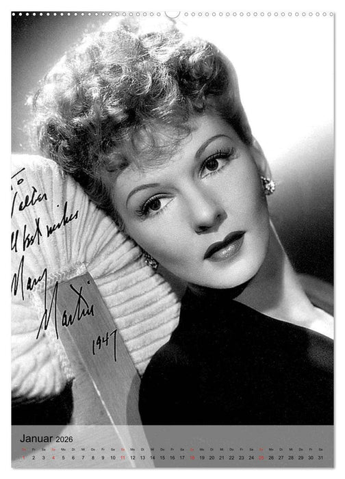 Legenden - Unvergessene Filmstars (CALVENDO Wandkalender 2026)