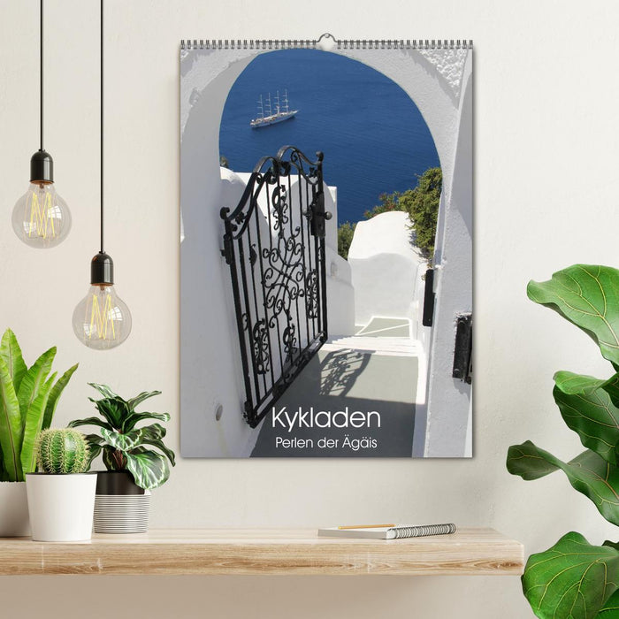 Kykladen, Perlen der Ägäis (CALVENDO Wandkalender 2026)
