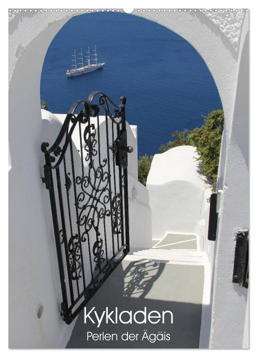 Kykladen, Perlen der Ägäis (CALVENDO Wandkalender 2026)