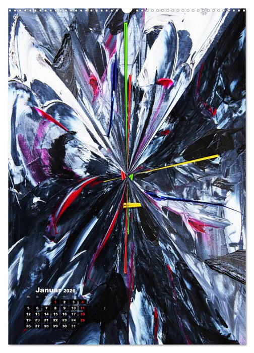 Abstrakt in Perfektion (CALVENDO Wandkalender 2026)