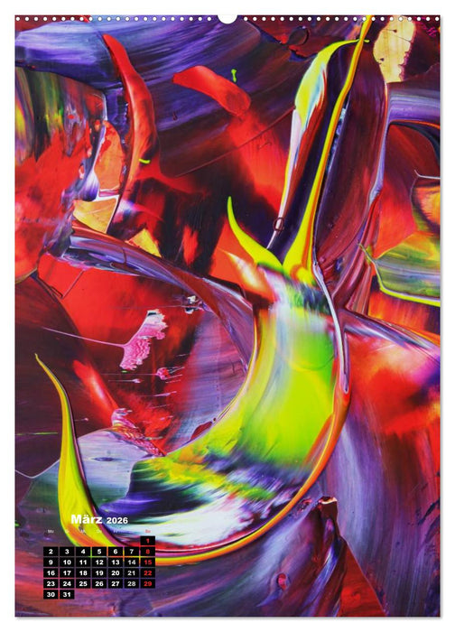 Abstrakt in Perfektion (CALVENDO Wandkalender 2026)