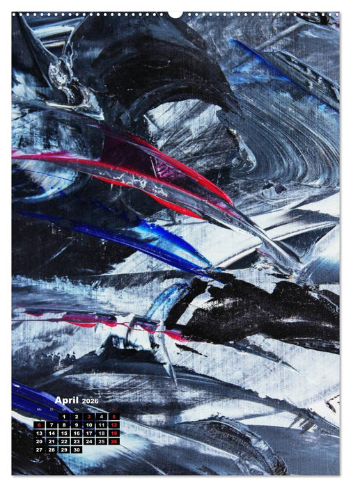 Abstrakt in Perfektion (CALVENDO Wandkalender 2026)