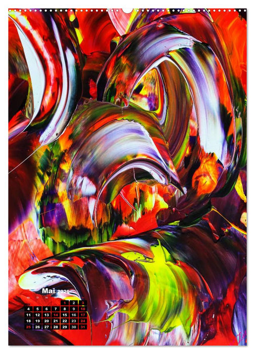 Abstrakt in Perfektion (CALVENDO Wandkalender 2026)