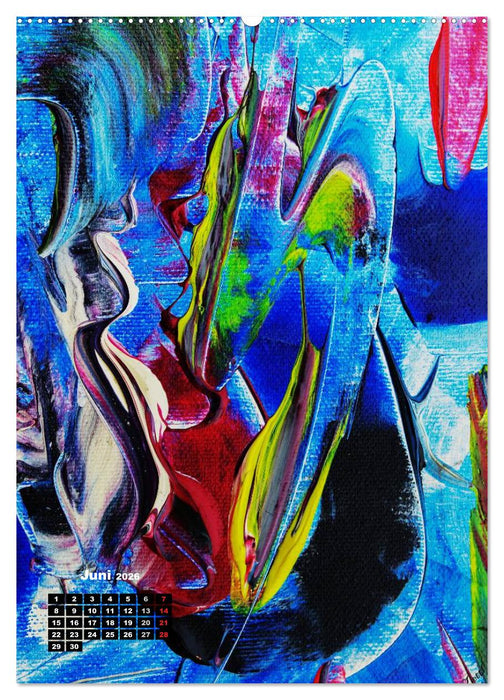 Abstrakt in Perfektion (CALVENDO Wandkalender 2026)