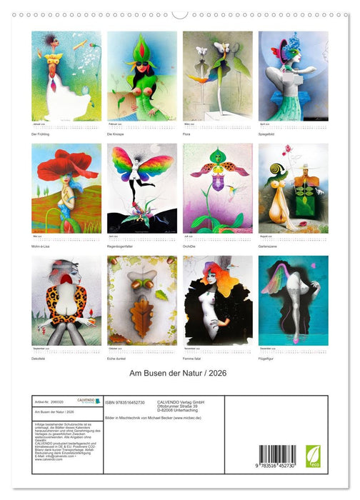 Am Busen der Natur / 2026 (CALVENDO Premium Wandkalender 2026)