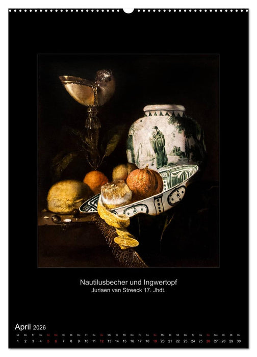 Stillleben - Illusionistische Malerei der Renaissance (CALVENDO Wandkalender 2026)