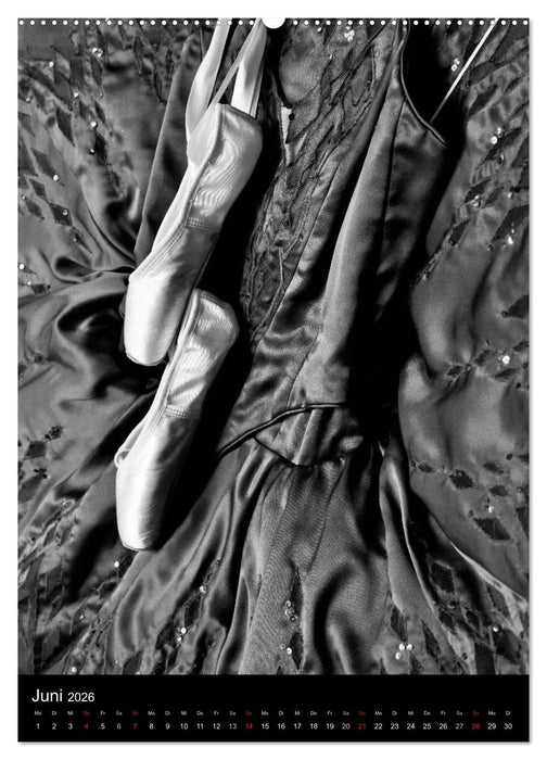 Ballett Schwarzweiss (CALVENDO Premium Wandkalender 2026)