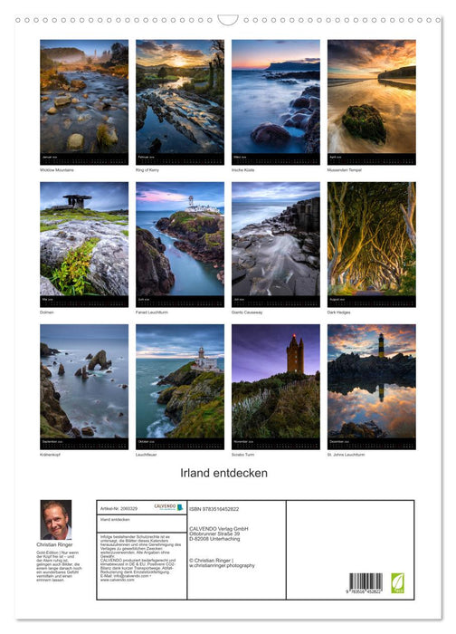 Irland entdecken (CALVENDO Wandkalender 2026)