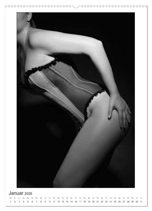Korsetts Körperlinien "Waist Wards" 2026 (CALVENDO Premium Wandkalender 2026)