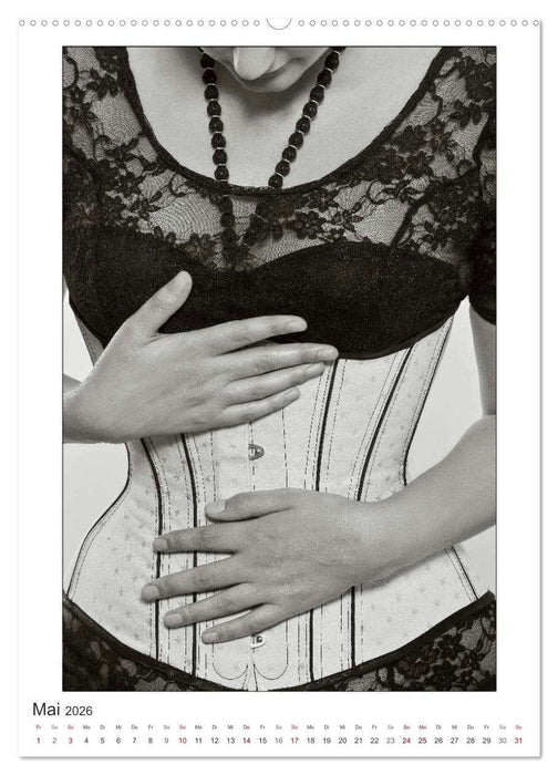 Korsetts Körperlinien "Waist Wards" 2026 (CALVENDO Premium Wandkalender 2026)