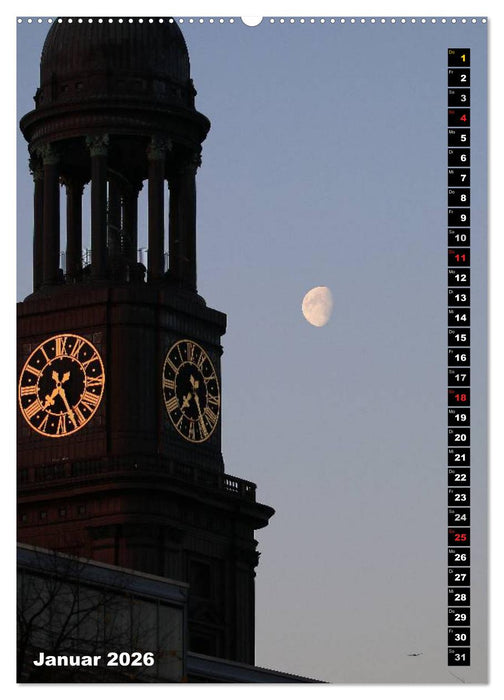 HAMBURG - Ansichten (CALVENDO Wandkalender 2026)
