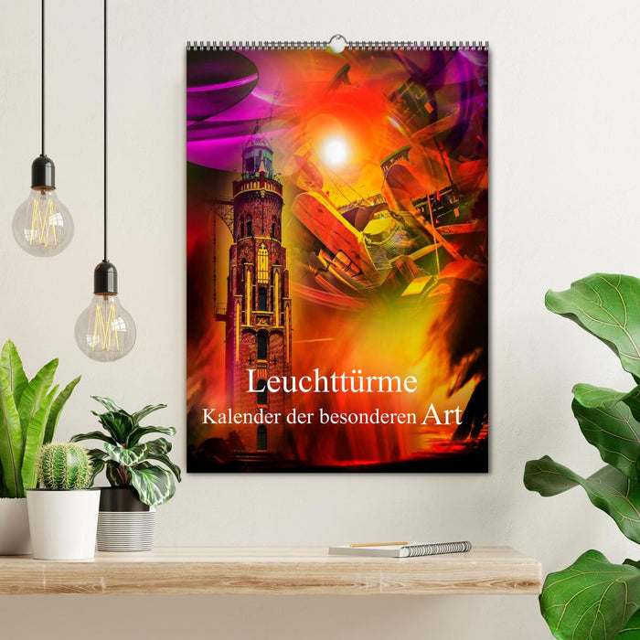 Leuchttürme Kalender der besonderen Art (CALVENDO Wandkalender 2026)
