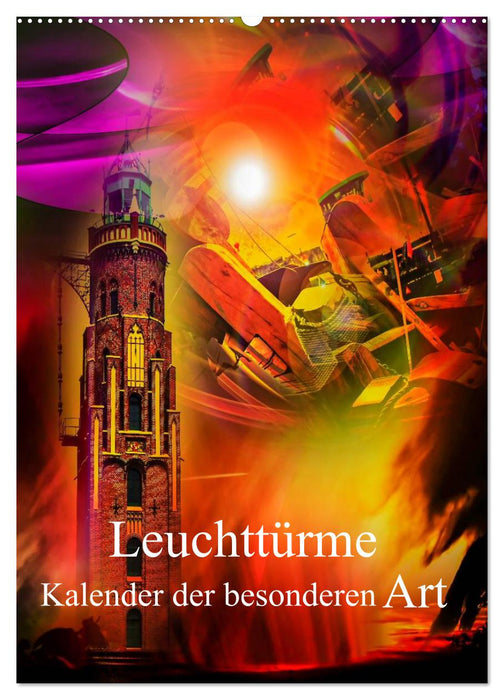 Leuchttürme Kalender der besonderen Art (CALVENDO Wandkalender 2026)