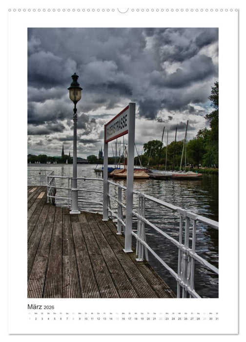 Hamburg Vertical (CALVENDO Wandkalender 2026)