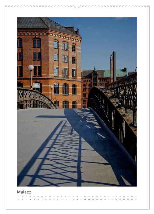 Hamburg Vertical (CALVENDO Wandkalender 2026)