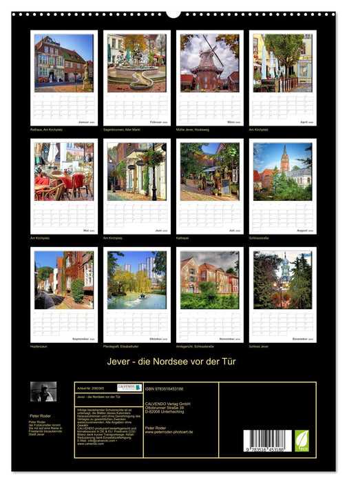 Jever - die Nordsee vor der Tür (CALVENDO Premium Wandkalender 2026)
