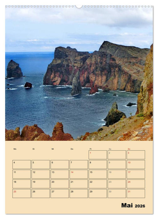 Abenteuer Madeira (CALVENDO Premium Wandkalender 2026)