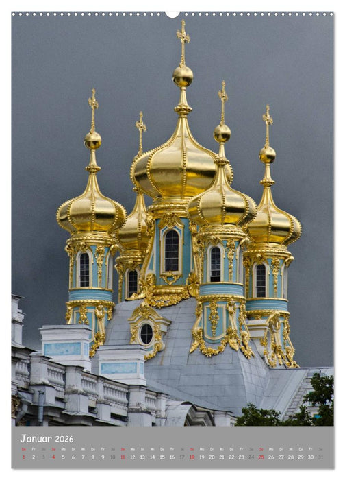 St. Peterburg und Umgebung (CALVENDO Wandkalender 2026)