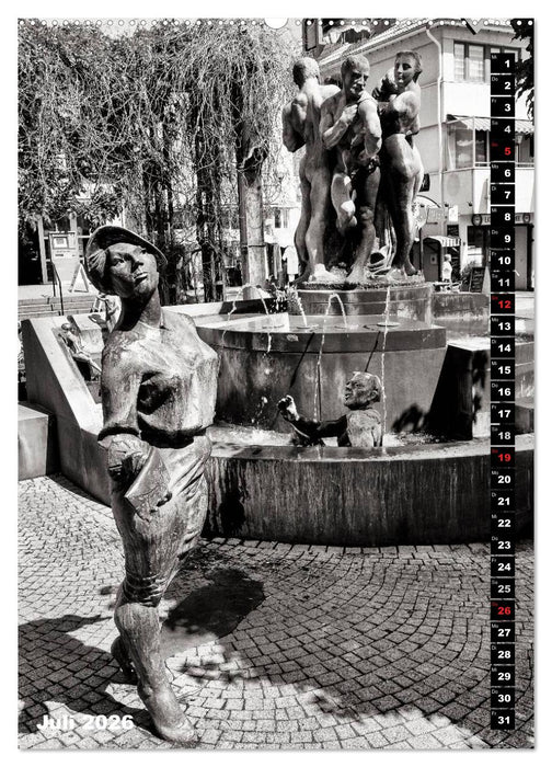 Ein Blick auf Bad Wildungen (CALVENDO Premium Wandkalender 2026)