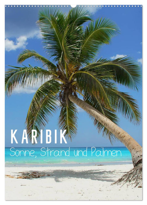 Karibik - Sonne, Strand und Palmen (CALVENDO Wandkalender 2026)