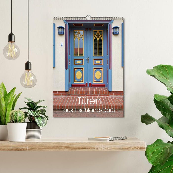 Türen aus Fischland-Darß (CALVENDO Wandkalender 2026)