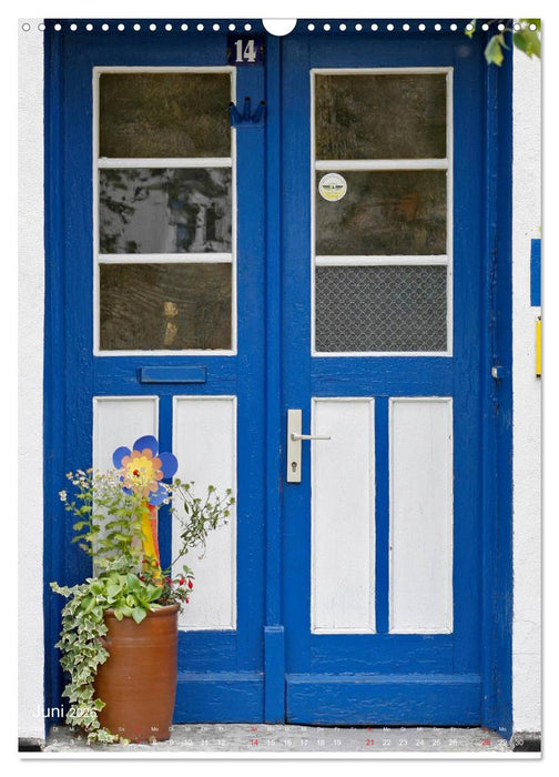 Türen aus Fischland-Darß (CALVENDO Wandkalender 2026)