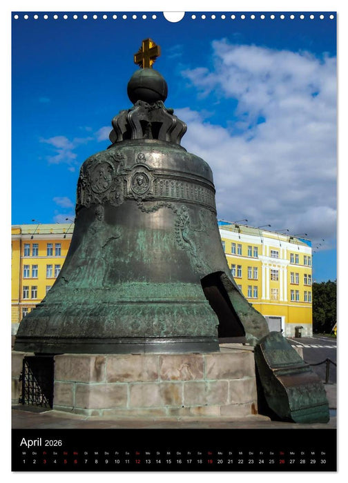 Moskau - Moscow - Ein Stadtporträt (CALVENDO Wandkalender 2026)