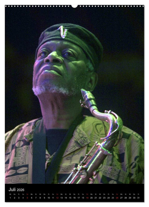 Jazz Momente - Kalender 2026 - (CALVENDO Premium Wandkalender 2026)