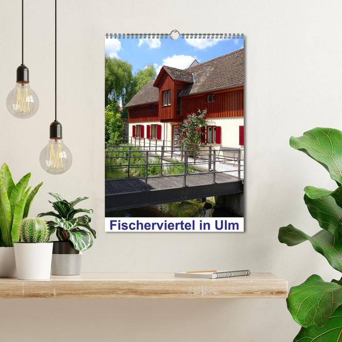 Fischerviertel in Ulm (CALVENDO Wandkalender 2026)