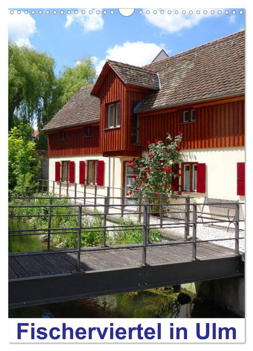 Fischerviertel in Ulm (CALVENDO Wandkalender 2026)