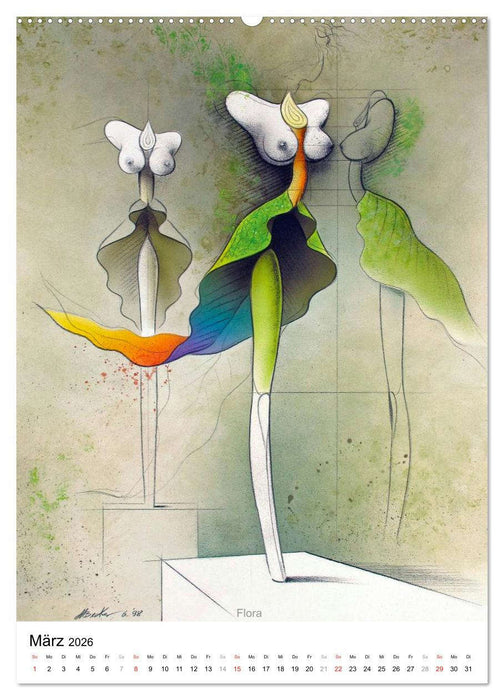 Am Busen der Natur / 2026 (CALVENDO Wandkalender 2026)