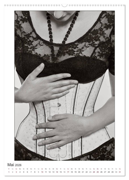 Korsetts Körperlinien "Waist Wards" 2026 (CALVENDO Wandkalender 2026)