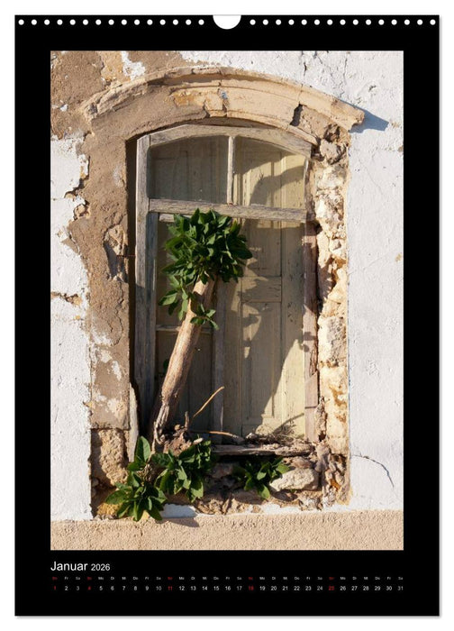 Die Faszination alter Fenster und Türen (CALVENDO Wandkalender 2026)