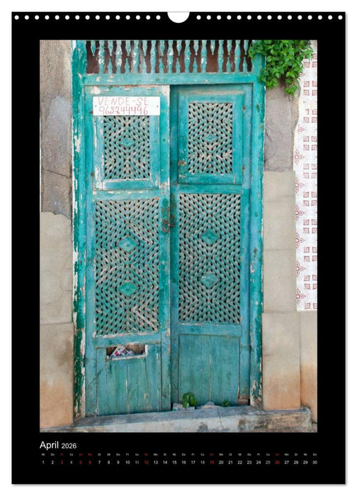 Die Faszination alter Fenster und Türen (CALVENDO Wandkalender 2026)