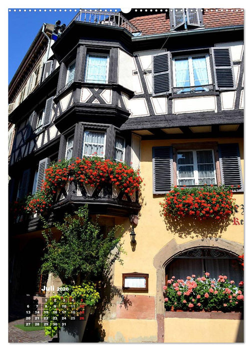Colmar - Zauberhafte Stadt im Elsass (CALVENDO Premium Wandkalender 2026)