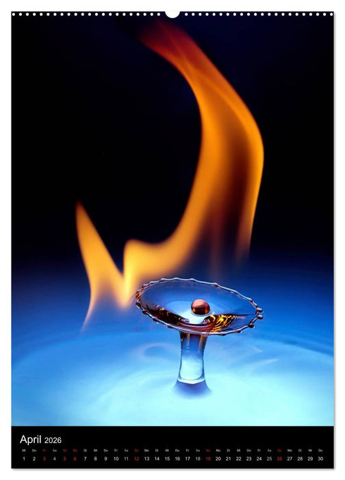 Experimentelle Fotografie Liquid Art (CALVENDO Premium Wandkalender 2026)