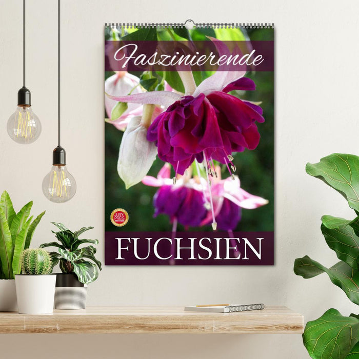 Faszinierende Fuchsien (CALVENDO Wandkalender 2026)