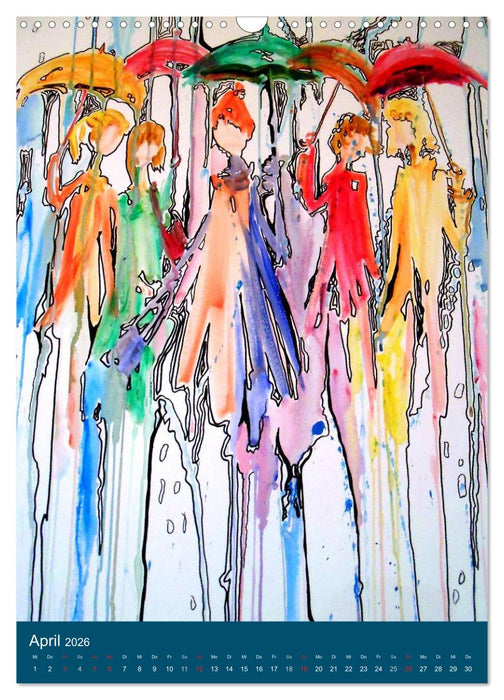 Kunstkalender 2026 "Die etwas andere Welt" (CALVENDO Wandkalender 2026)