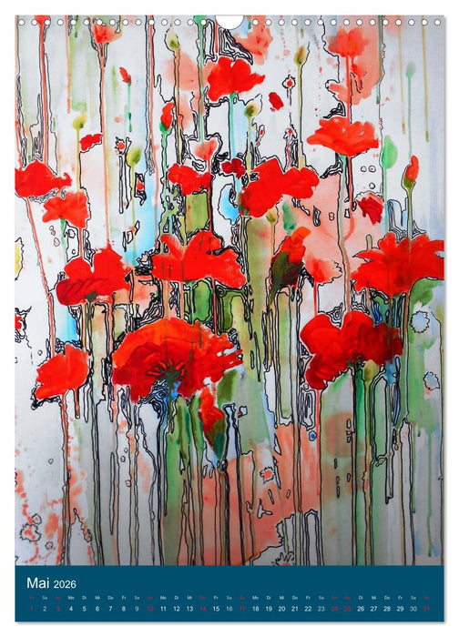 Kunstkalender 2026 "Die etwas andere Welt" (CALVENDO Wandkalender 2026)