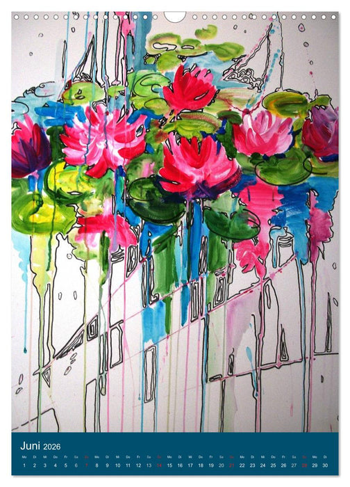 Kunstkalender 2026 "Die etwas andere Welt" (CALVENDO Wandkalender 2026)