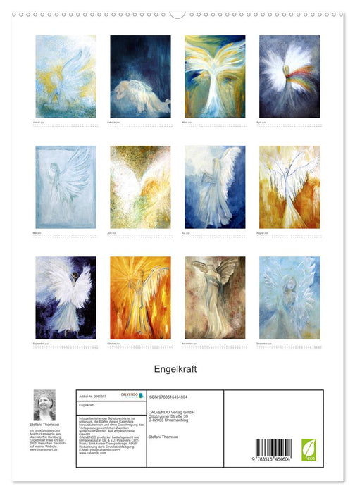 Engelkraft (CALVENDO Premium Wandkalender 2026)