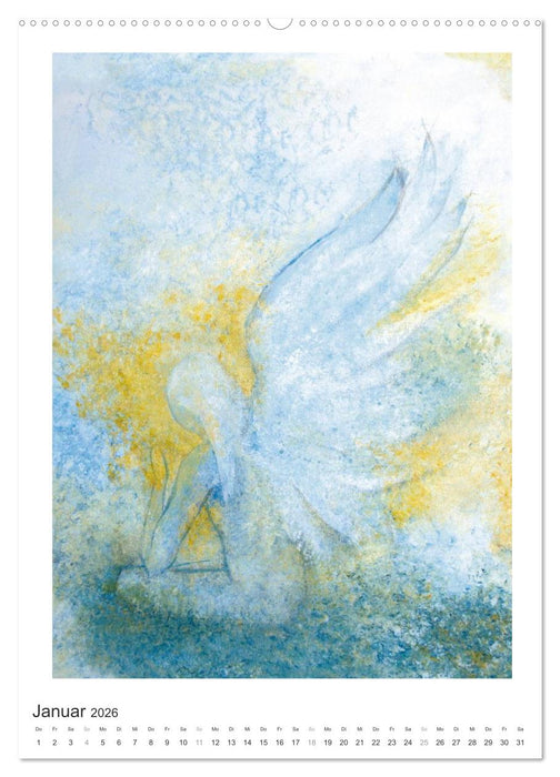 Engelkraft (CALVENDO Premium Wandkalender 2026)