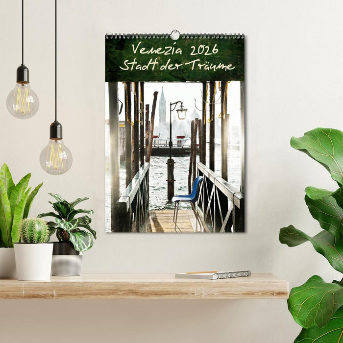 Venezia 2026 Stadt der Träume (CALVENDO Wandkalender 2026)