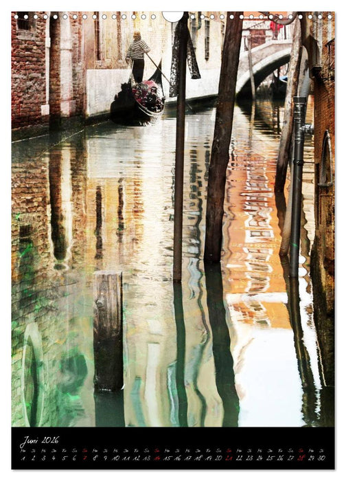 Venezia 2026 Stadt der Träume (CALVENDO Wandkalender 2026)