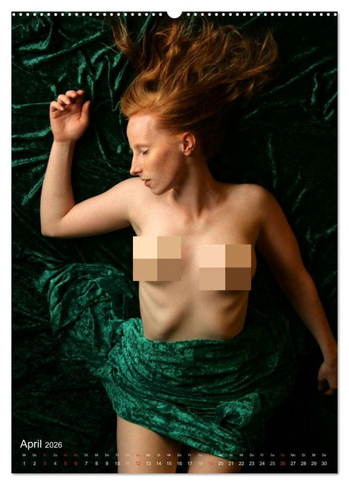 Zauberhaftes Rot (CALVENDO Premium Wandkalender 2026)