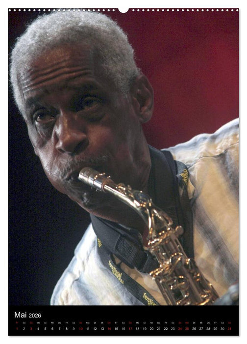 Jazz Momente - Kalender 2026 - (CALVENDO Wandkalender 2026)