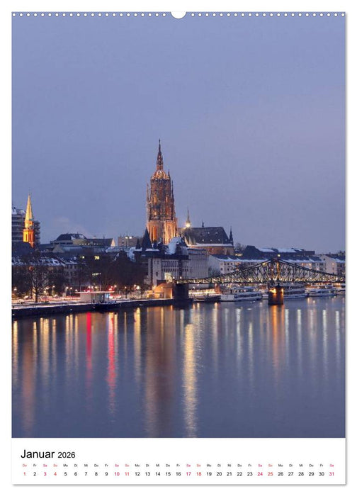 Frankfurt am Main 2026 Bilder vom Taxifahrer (CALVENDO Premium Wandkalender 2026)