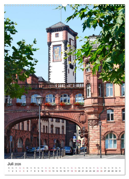 Frankfurt am Main 2026 Bilder vom Taxifahrer (CALVENDO Premium Wandkalender 2026)