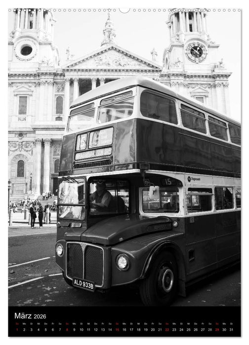Big City London (CALVENDO Wandkalender 2026)